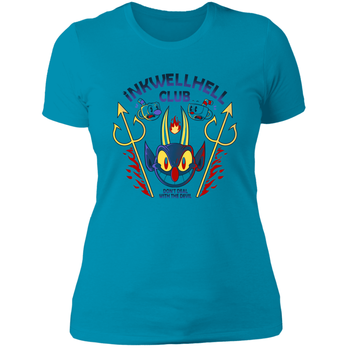 T-Shirts Turquoise / S Cuphell Women's Premium T-Shirt