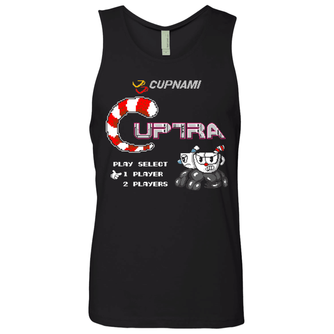 T-Shirts Black / Small Cuptra Men's Premium Tank Top