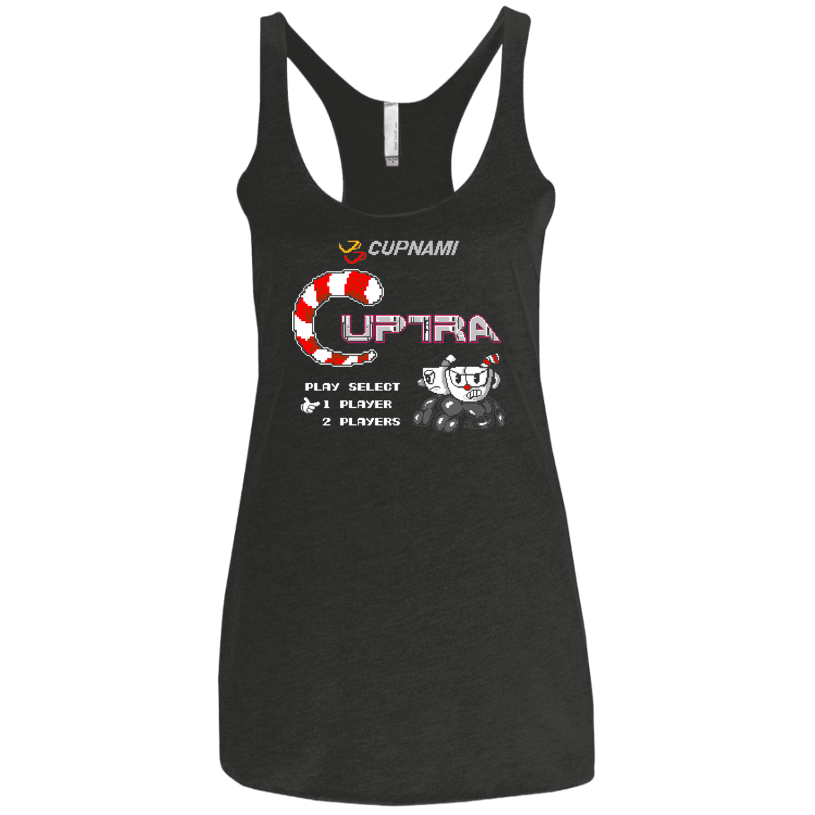 T-Shirts Vintage Black / X-Small Cuptra Women's Triblend Racerback Tank