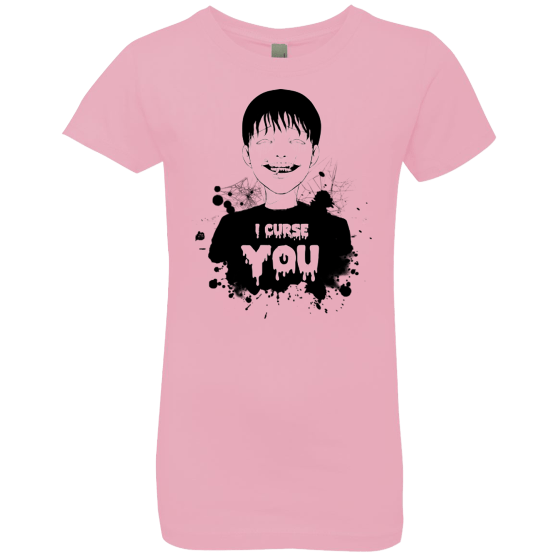 T-Shirts Light Pink / YXS Curse Girls Premium T-Shirt