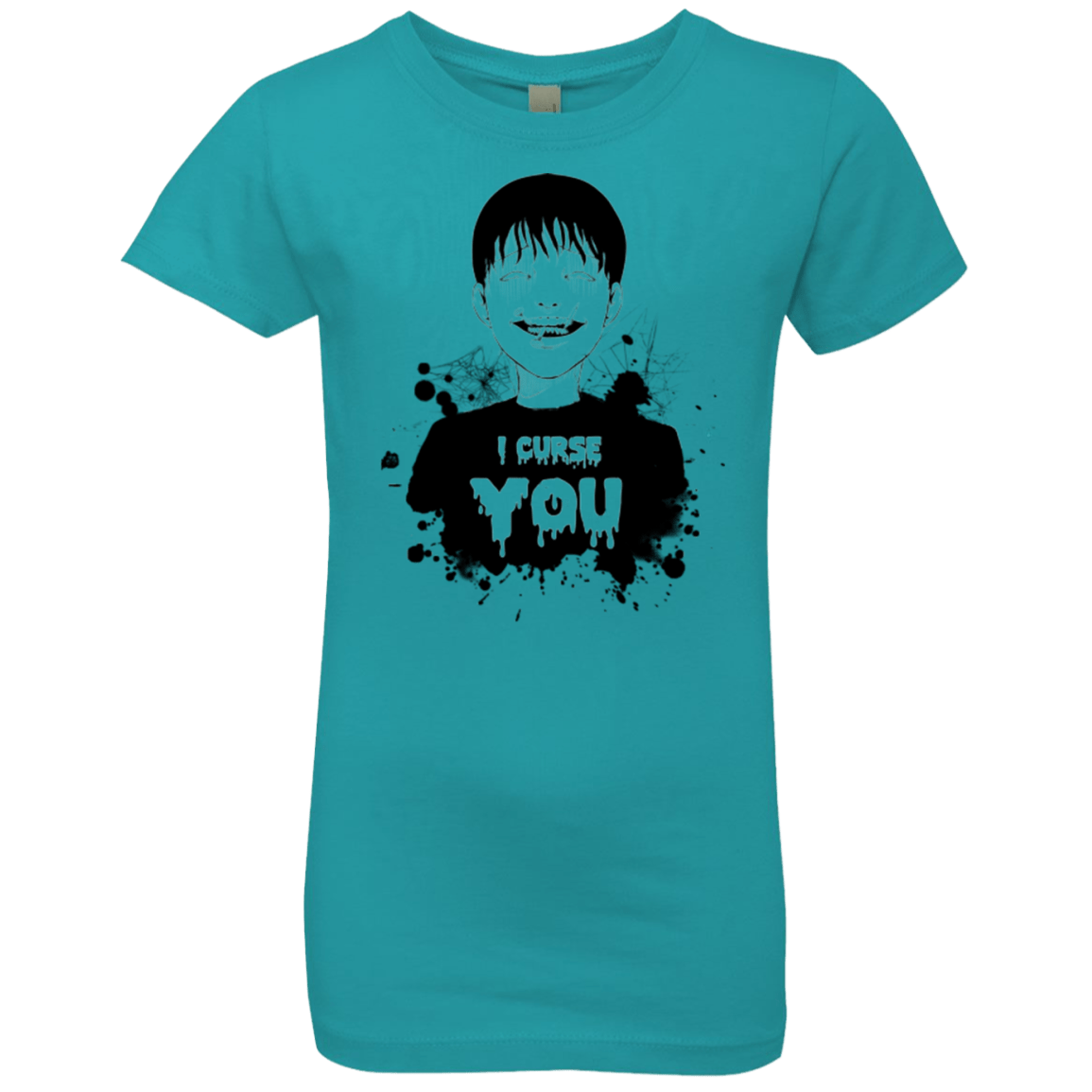T-Shirts Tahiti Blue / YXS Curse Girls Premium T-Shirt