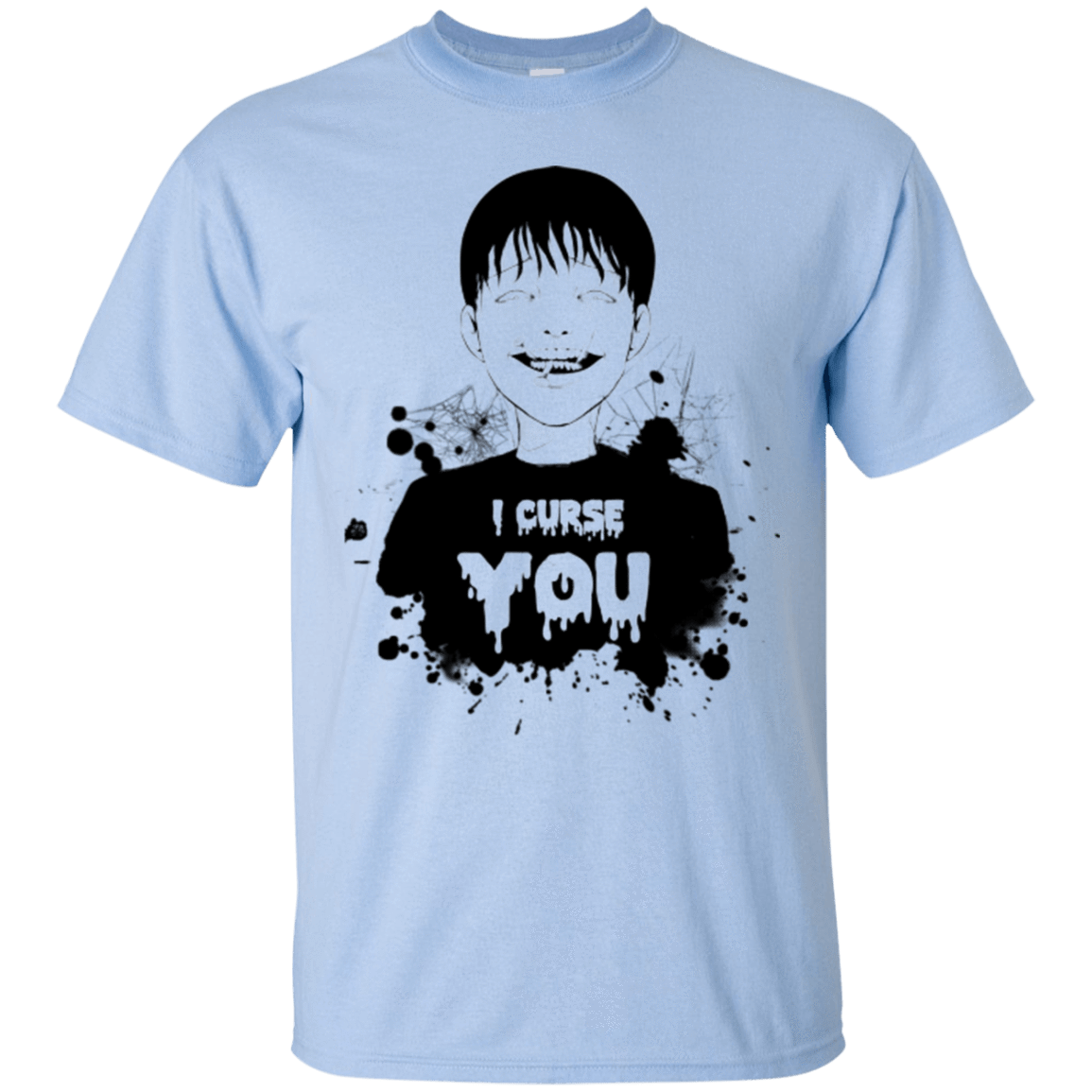 T-Shirts Light Blue / Small Curse T-Shirt