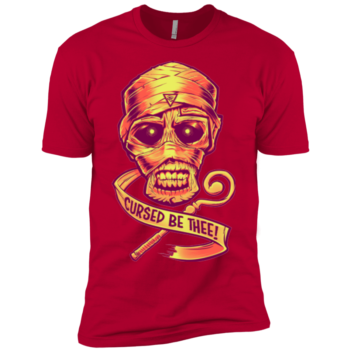 T-Shirts Red / YXS CURSED Boys Premium T-Shirt
