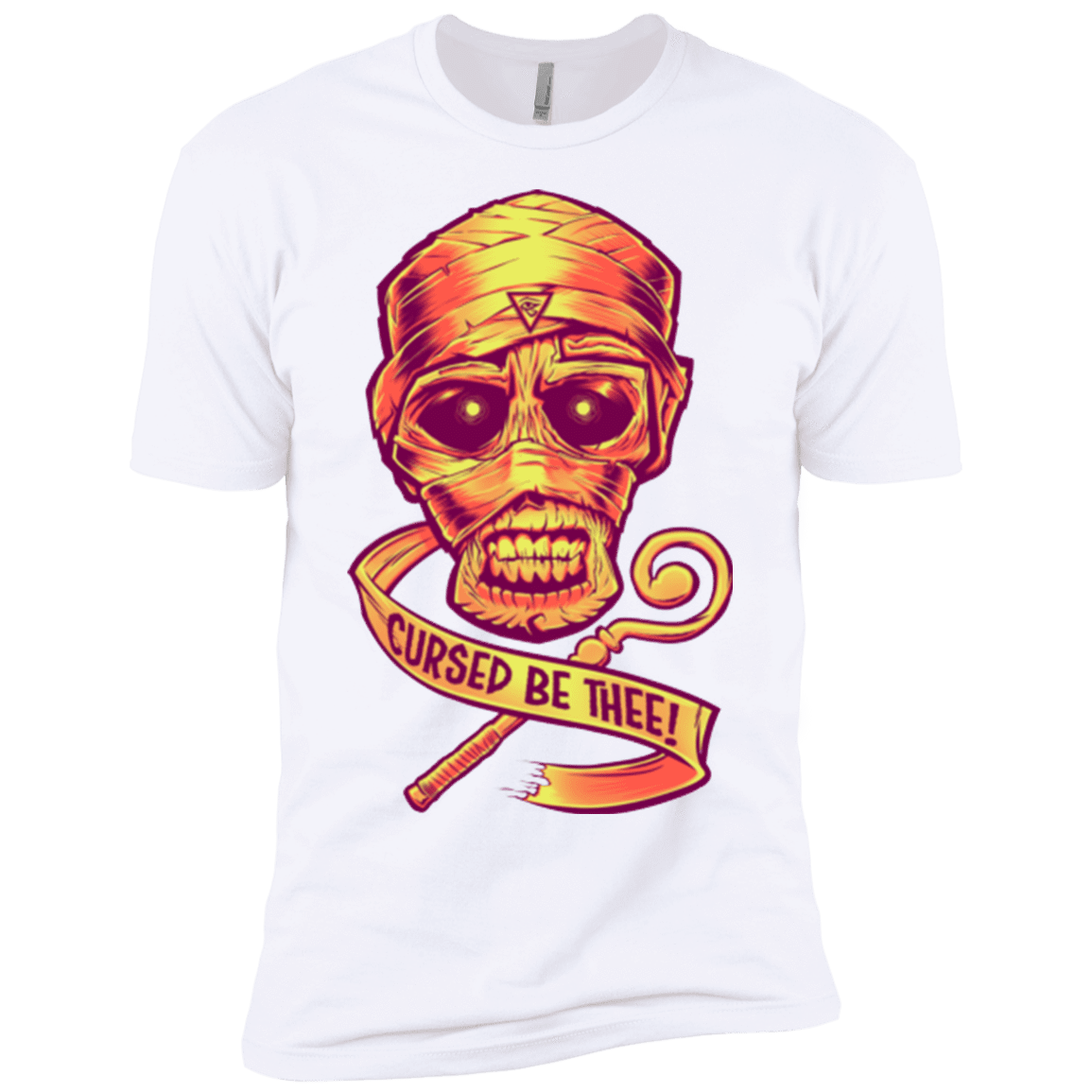 T-Shirts White / YXS CURSED Boys Premium T-Shirt