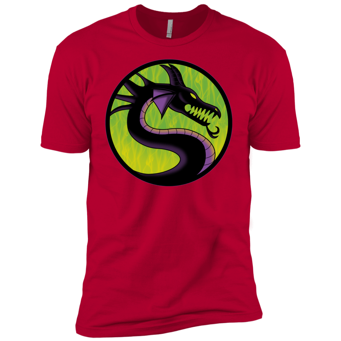 T-Shirts Red / YXS Cursed Kombat Boys Premium T-Shirt