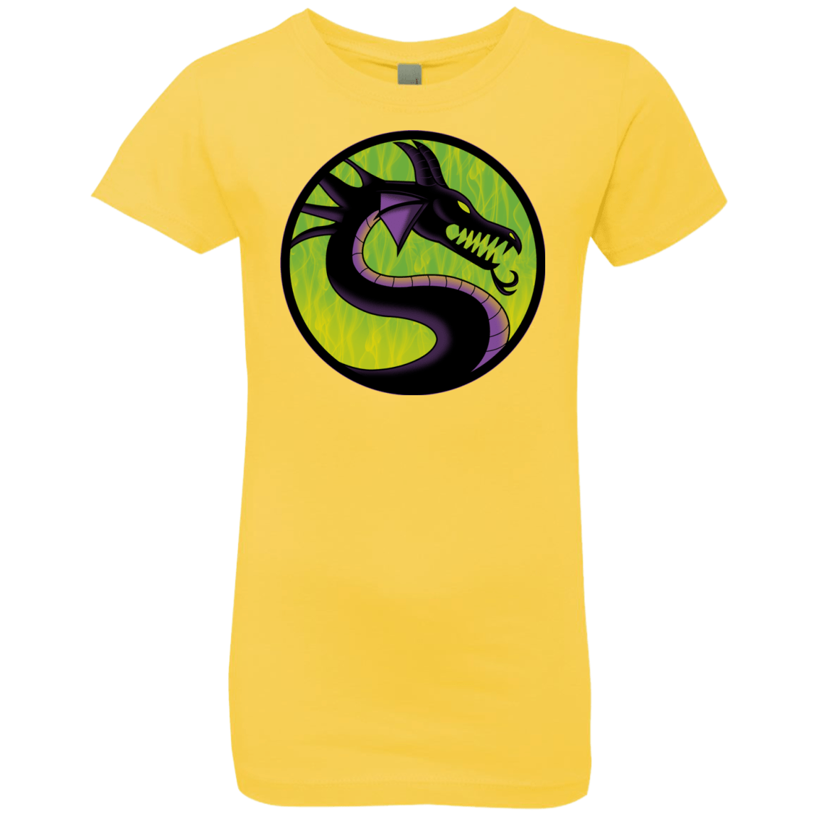 T-Shirts Vibrant Yellow / YXS Cursed Kombat Girls Premium T-Shirt
