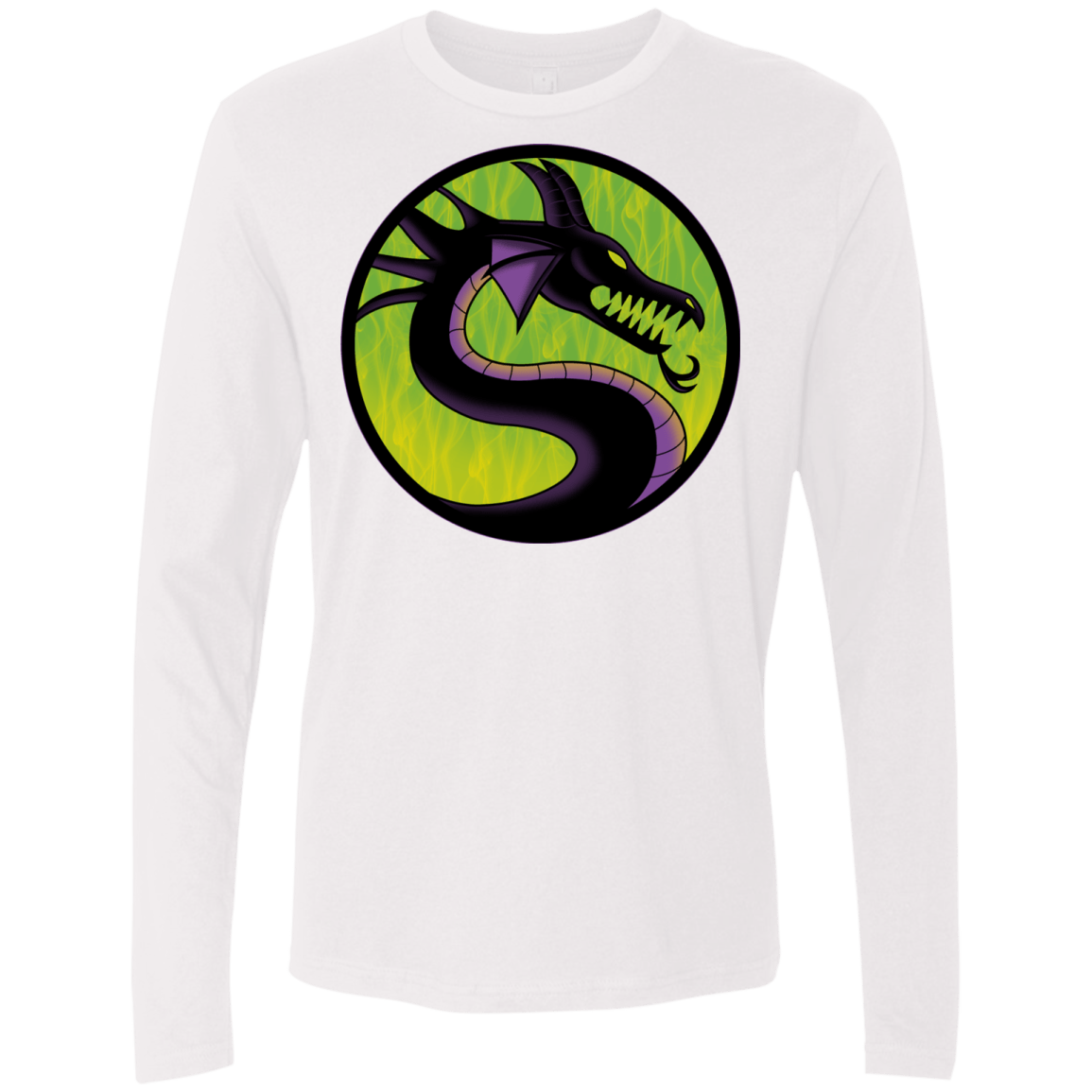 T-Shirts White / S Cursed Kombat Men's Premium Long Sleeve