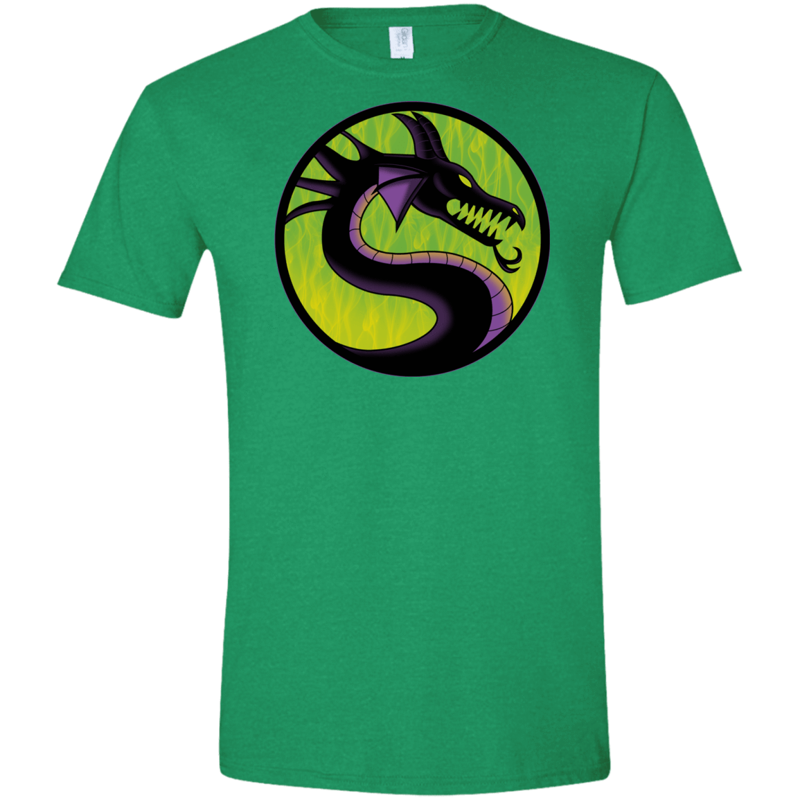 T-Shirts Heather Irish Green / S Cursed Kombat Men's Semi-Fitted Softstyle