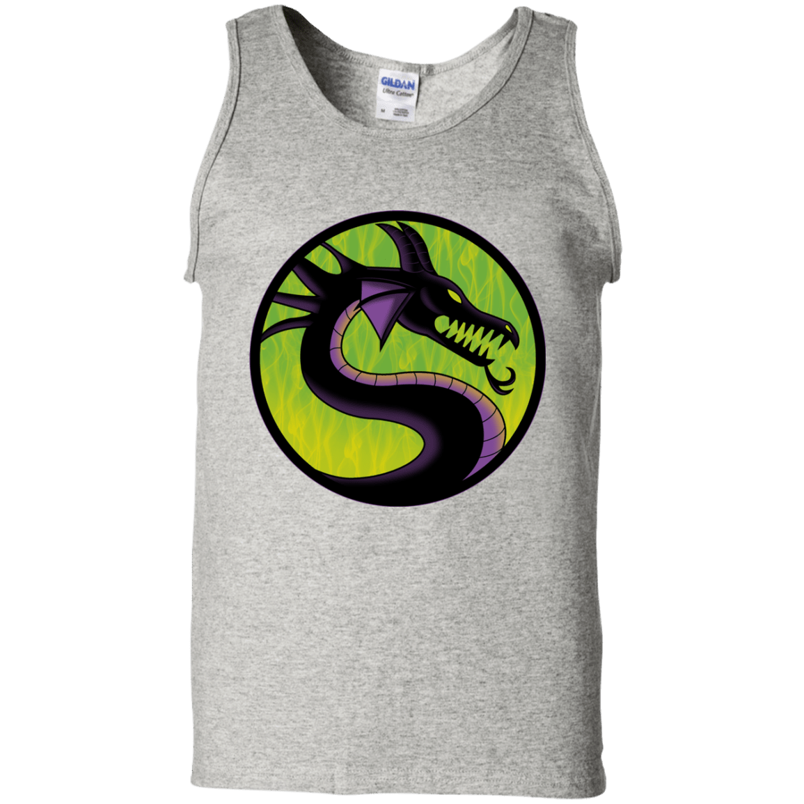 T-Shirts Ash / S Cursed Kombat Men's Tank Top