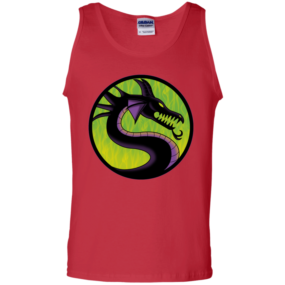 T-Shirts Red / S Cursed Kombat Men's Tank Top