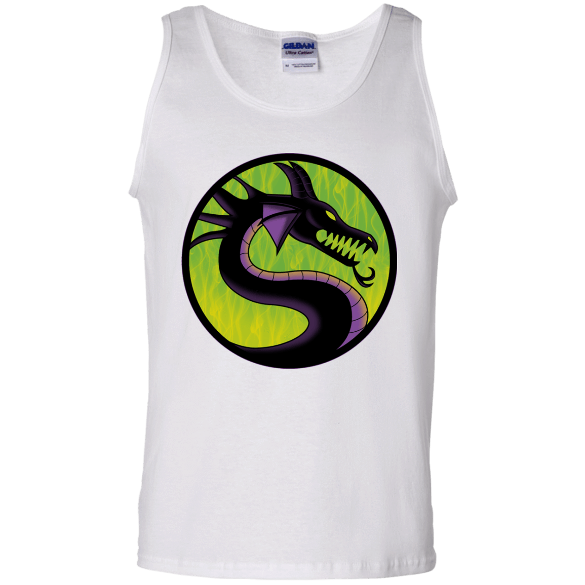 T-Shirts White / S Cursed Kombat Men's Tank Top
