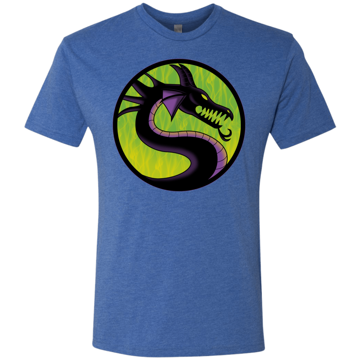 T-Shirts Vintage Royal / S Cursed Kombat Men's Triblend T-Shirt