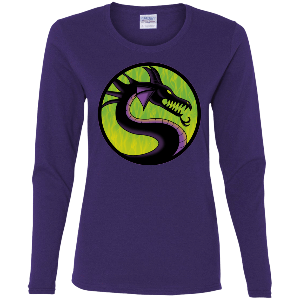 T-Shirts Purple / S Cursed Kombat Women's Long Sleeve T-Shirt