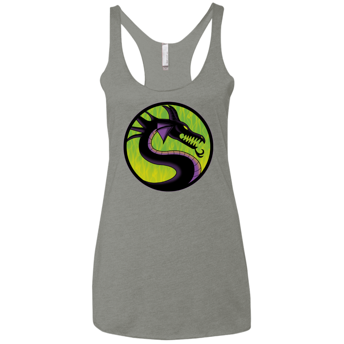 Cursed Kombat Women's Triblend Racerback Tank