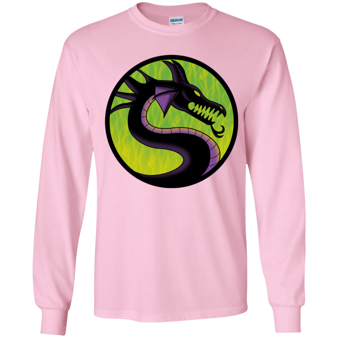 T-Shirts Light Pink / YS Cursed Kombat Youth Long Sleeve T-Shirt