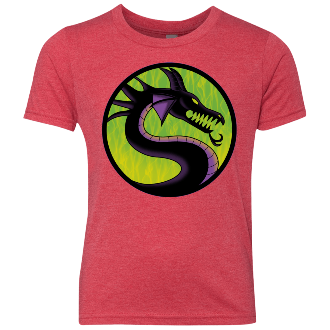 T-Shirts Vintage Red / YXS Cursed Kombat Youth Triblend T-Shirt