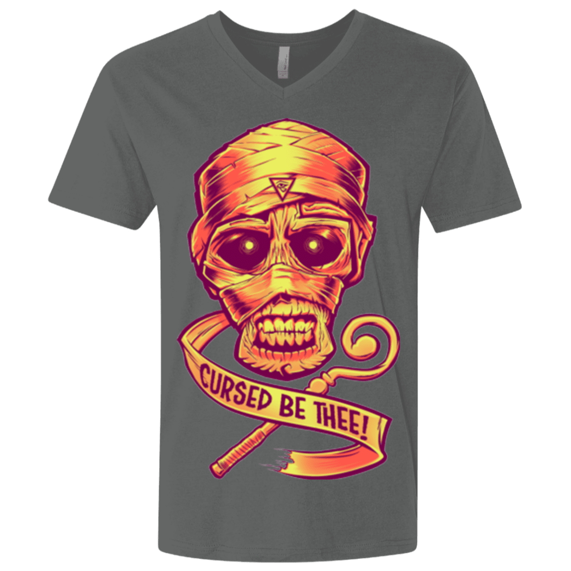 T-Shirts Heavy Metal / X-Small CURSED Men's Premium V-Neck