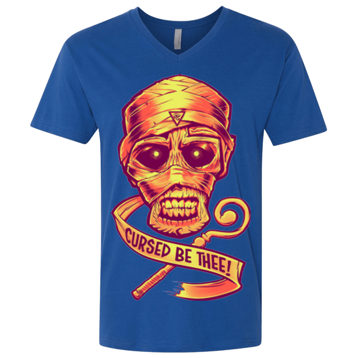 T-Shirts Royal / X-Small CURSED Men's Premium V-Neck