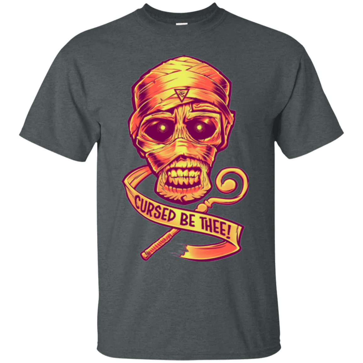 T-Shirts Dark Heather / Small CURSED T-Shirt