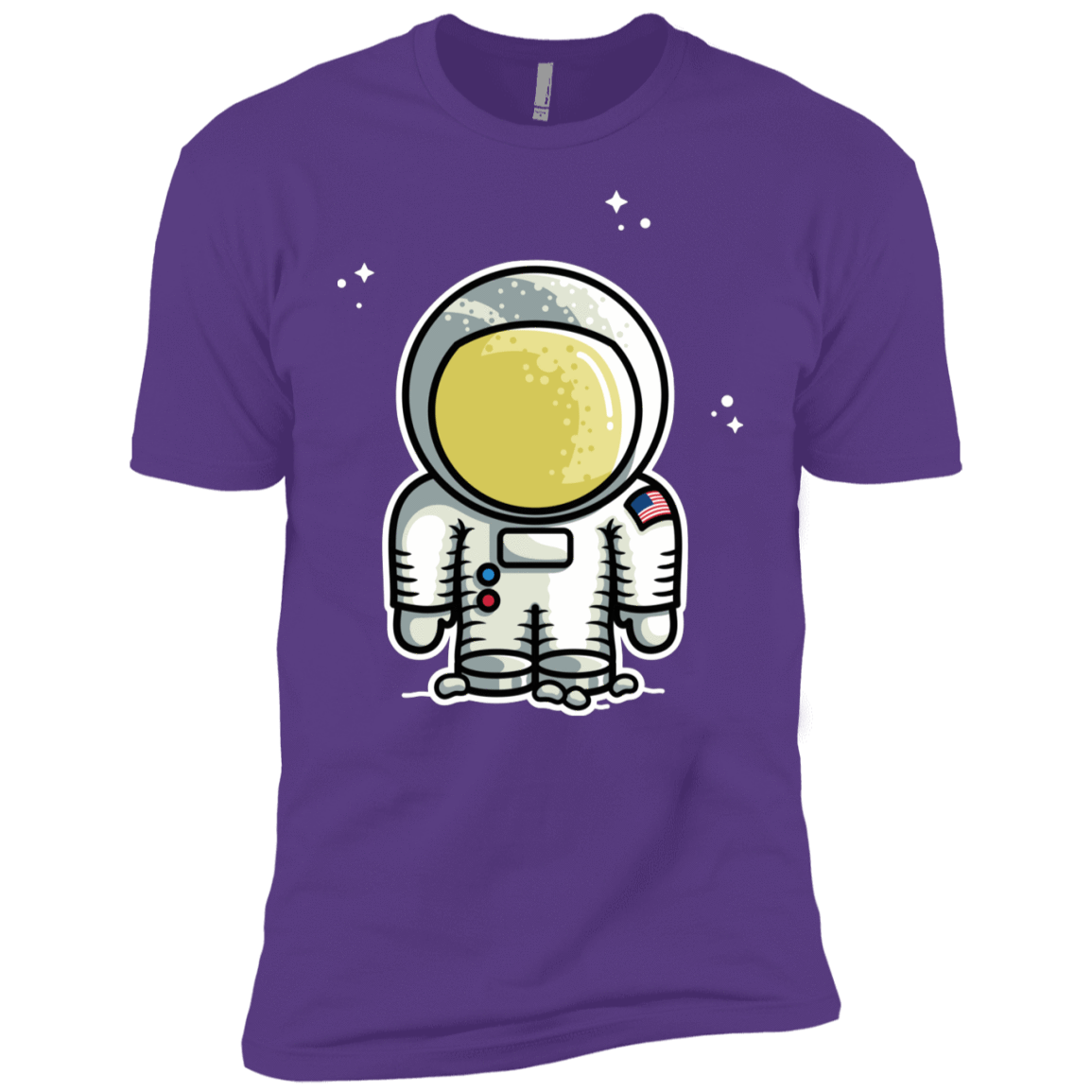 T-Shirts Purple Rush / YXS Cute Astronaut Boys Premium T-Shirt