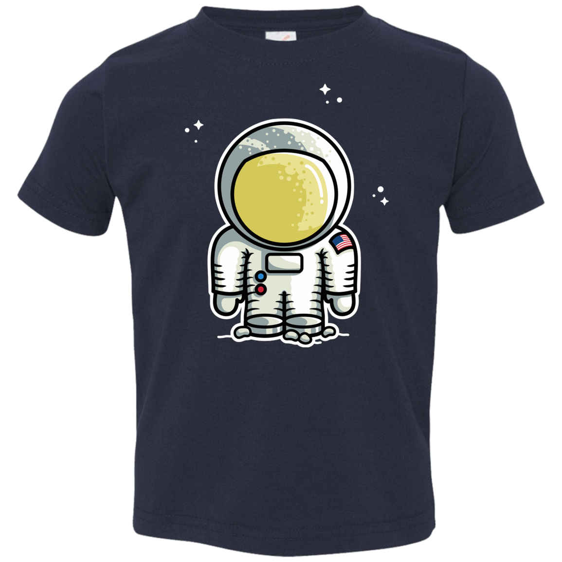 T-Shirts Navy / 2T Cute Astronaut Toddler Premium T-Shirt