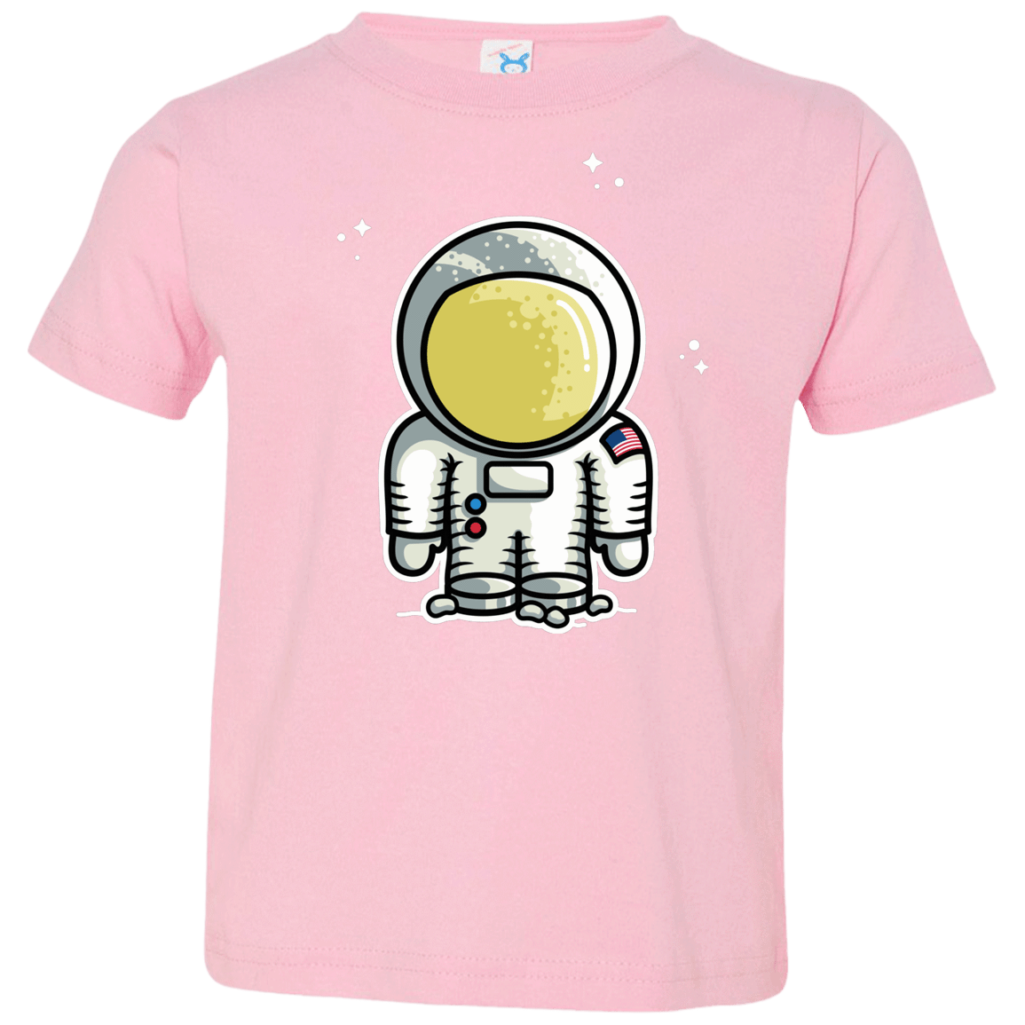 T-Shirts Pink / 2T Cute Astronaut Toddler Premium T-Shirt