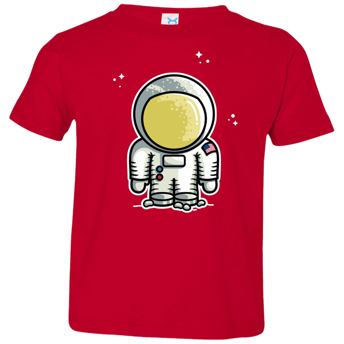 T-Shirts Red / 2T Cute Astronaut Toddler Premium T-Shirt