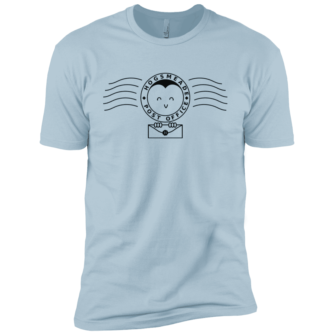 T-Shirts Light Blue / YXS Cute Hogsmeade Post Office Stamp Boys Premium T-Shirt