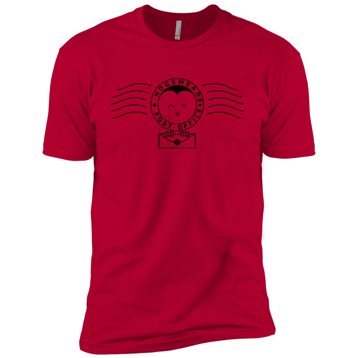T-Shirts Red / YXS Cute Hogsmeade Post Office Stamp Boys Premium T-Shirt