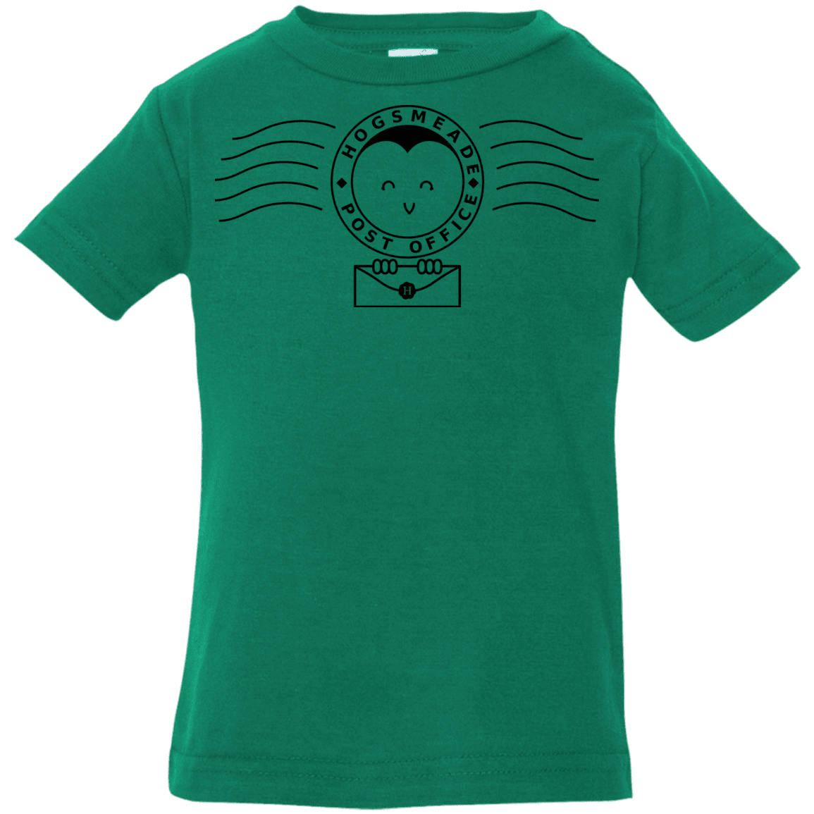 T-Shirts Kelly / 6 Months Cute Hogsmeade Post Office Stamp Infant Premium T-Shirt