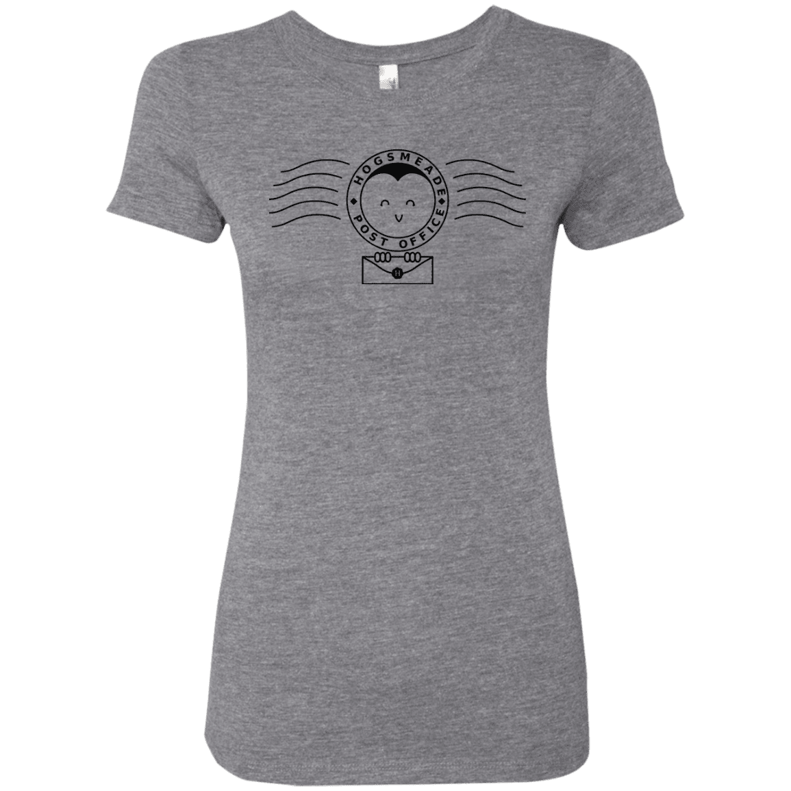 T-Shirts Premium Heather / S Cute Hogsmeade Post Office Stamp Women's Triblend T-Shirt