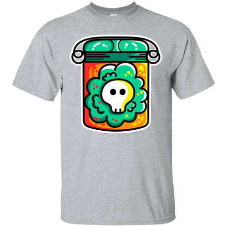 T-Shirts Sport Grey / S Cute Skull In A Jar T-Shirt