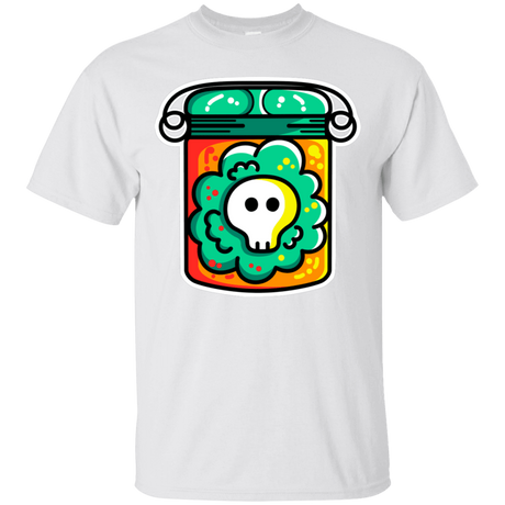 T-Shirts White / S Cute Skull In A Jar T-Shirt