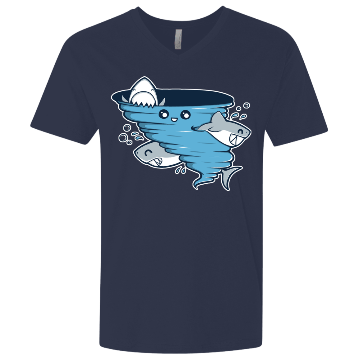 T-Shirts Midnight Navy / X-Small Cutenado Men's Premium V-Neck