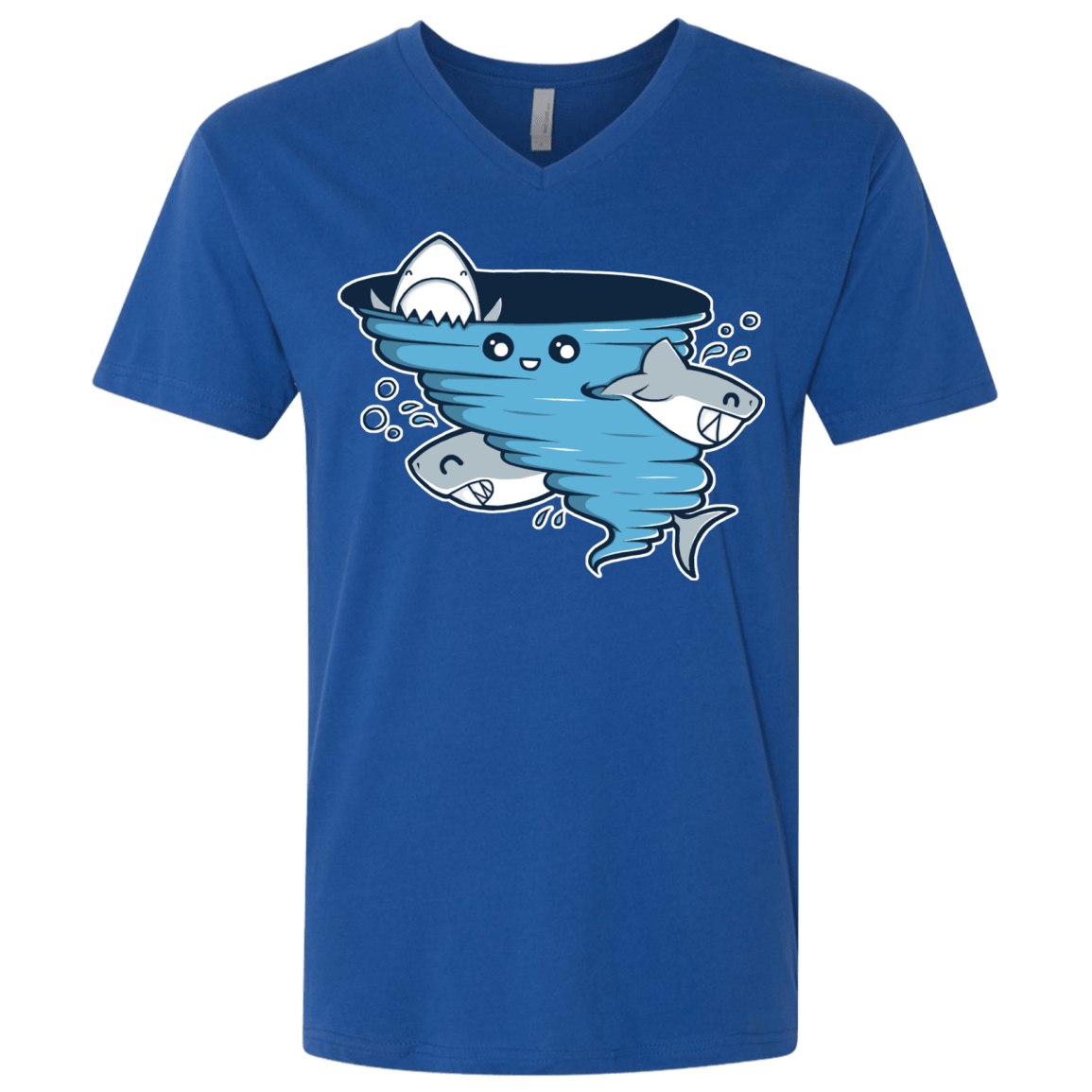 T-Shirts Royal / X-Small Cutenado Men's Premium V-Neck