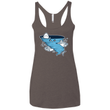 T-Shirts Macchiato / X-Small Cutenado Women's Triblend Racerback Tank