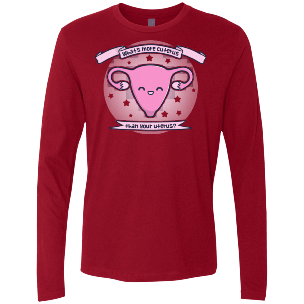 T-Shirts Cardinal / Small Cuterus Men's Premium Long Sleeve