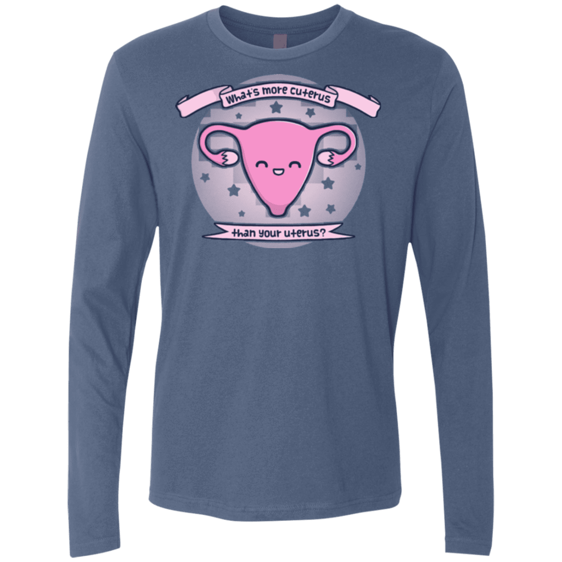 T-Shirts Indigo / Small Cuterus Men's Premium Long Sleeve