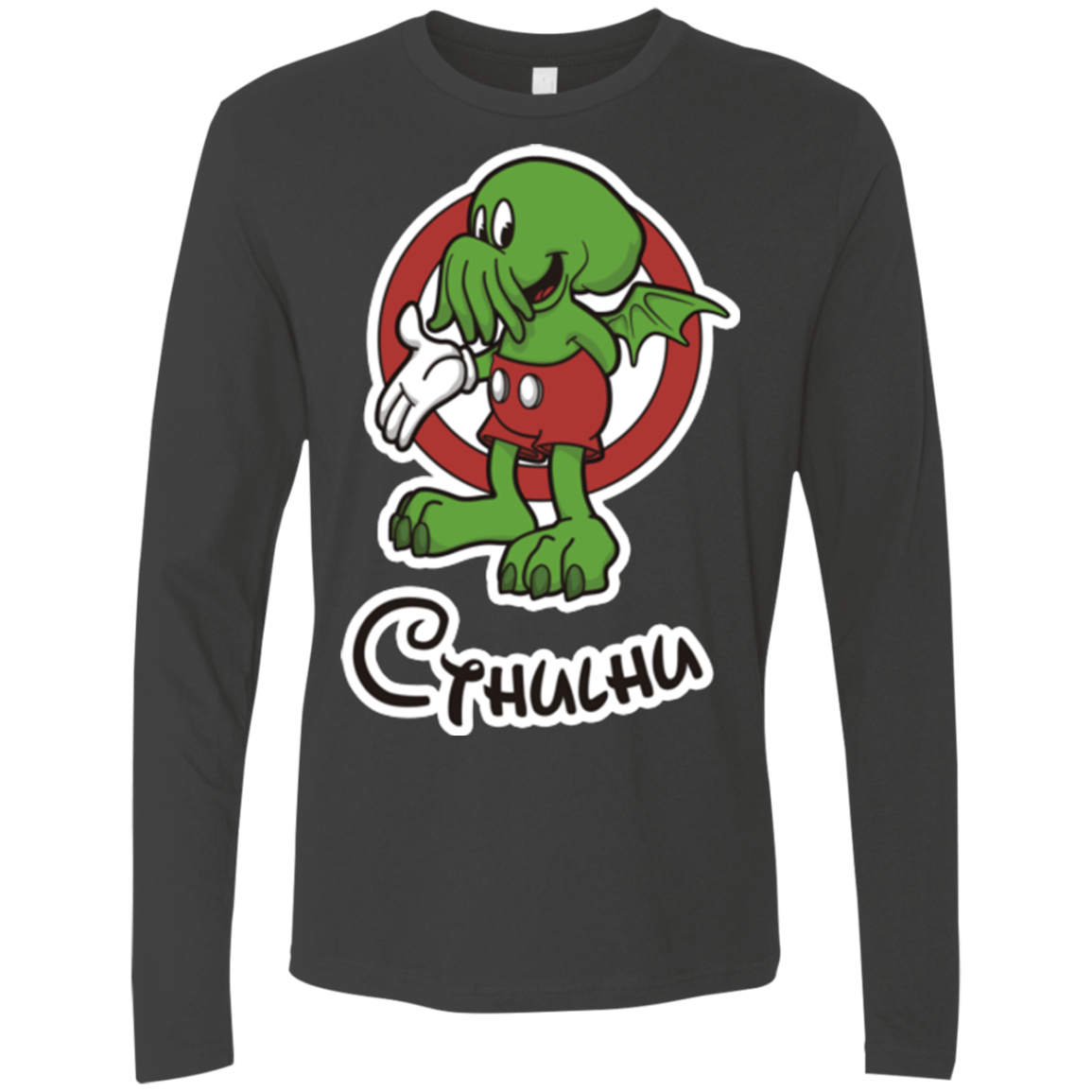 T-Shirts Heavy Metal / Small Cutethulhu Men's Premium Long Sleeve
