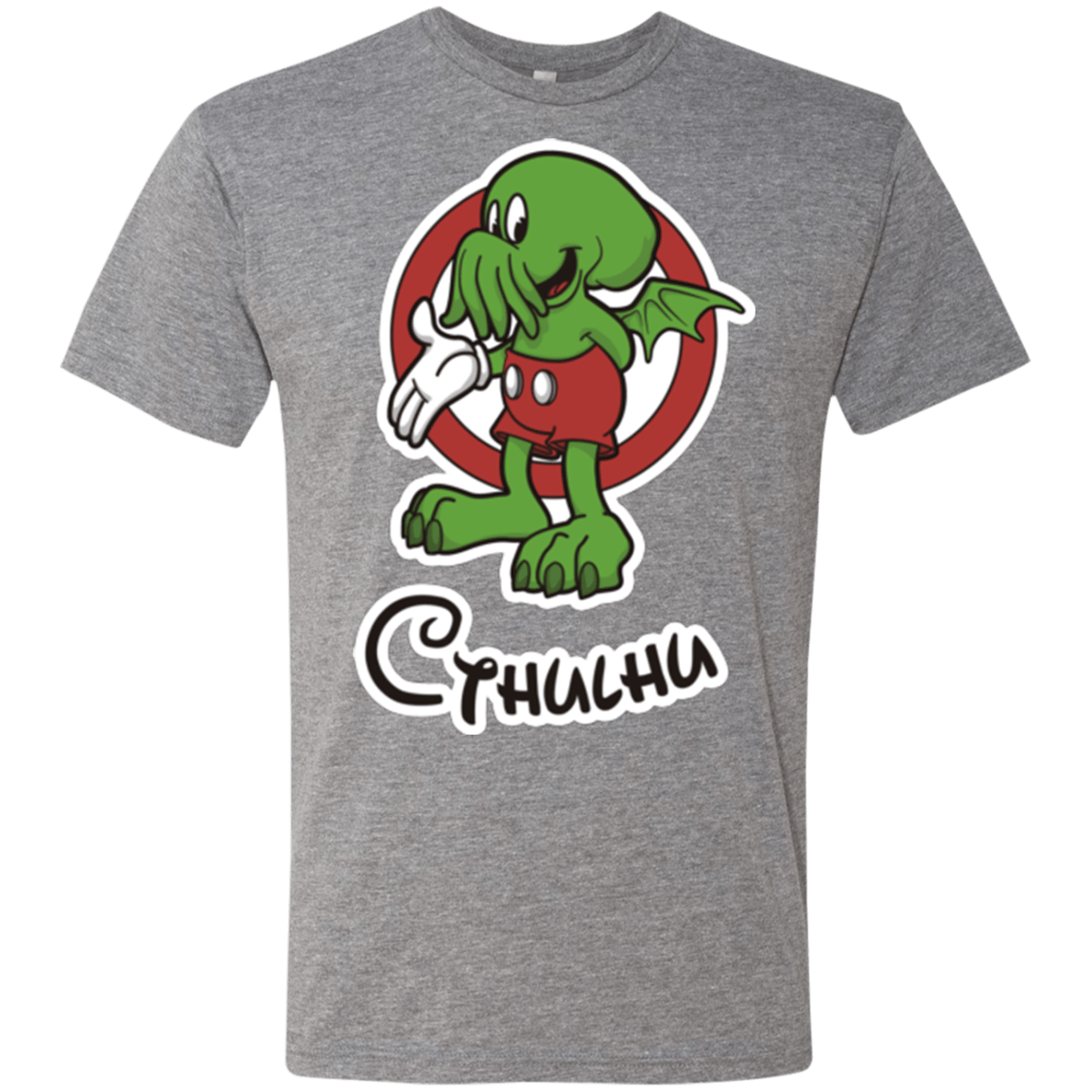 T-Shirts Premium Heather / Small Cutethulhu Men's Triblend T-Shirt