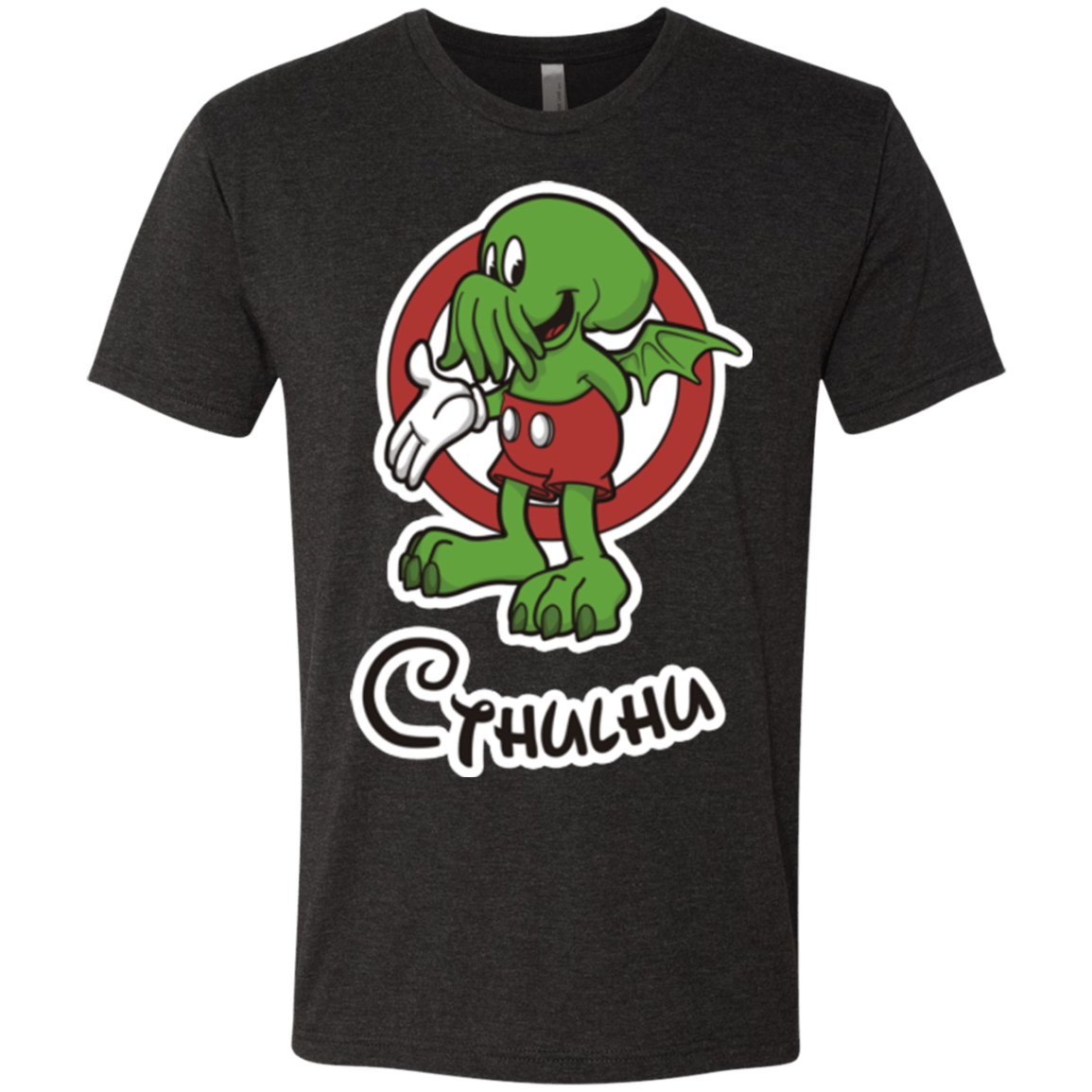 T-Shirts Vintage Black / Small Cutethulhu Men's Triblend T-Shirt