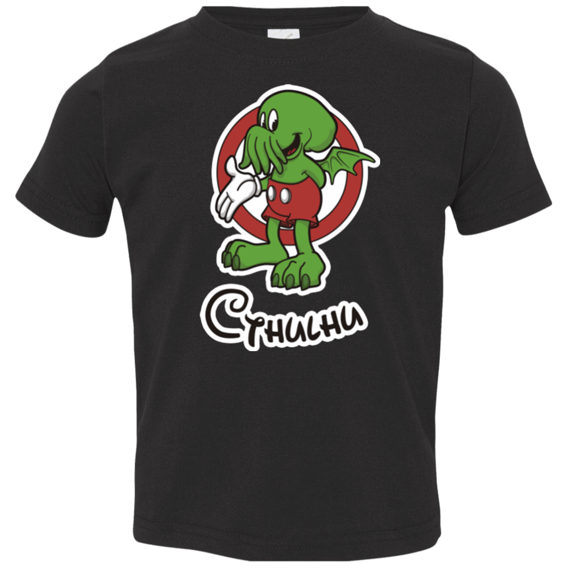 T-Shirts Black / 2T Cutethulhu Toddler Premium T-Shirt