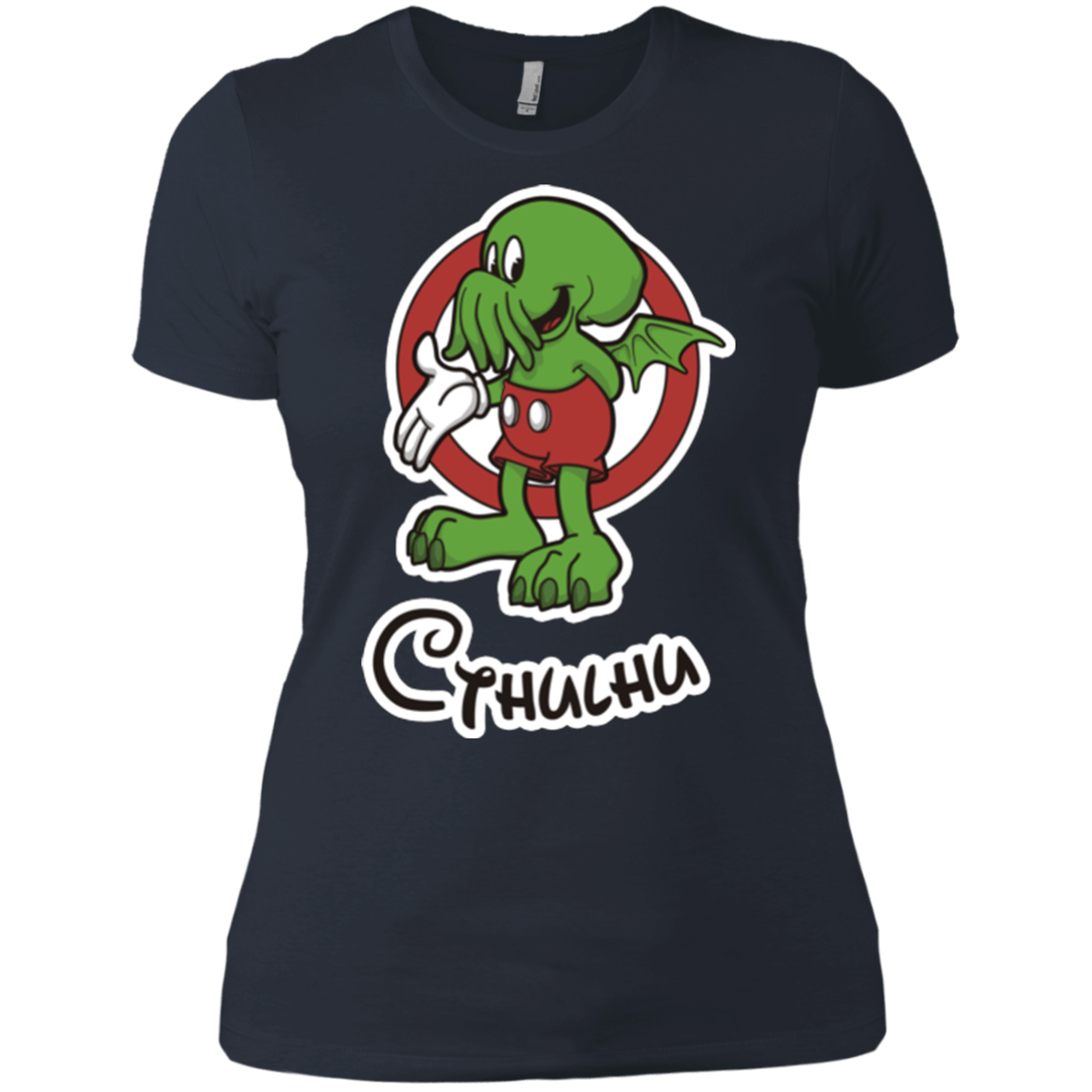 T-Shirts Indigo / X-Small Cutethulhu Women's Premium T-Shirt