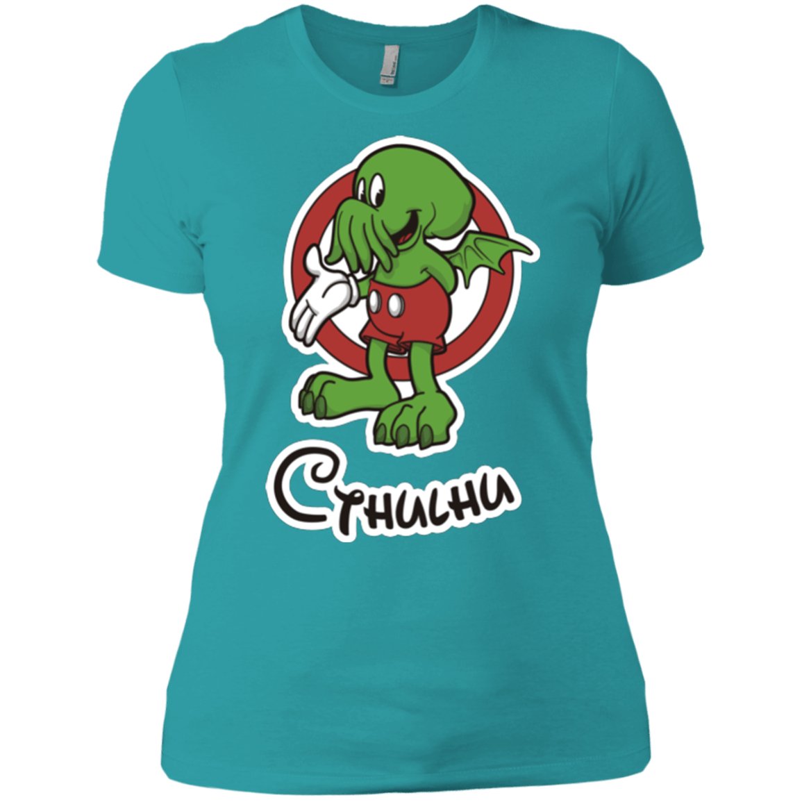 T-Shirts Tahiti Blue / X-Small Cutethulhu Women's Premium T-Shirt