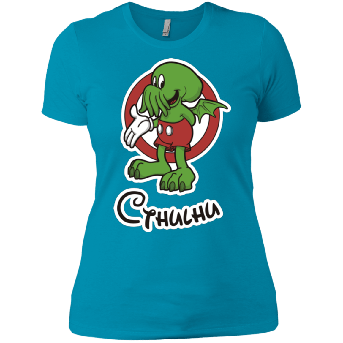 T-Shirts Turquoise / X-Small Cutethulhu Women's Premium T-Shirt