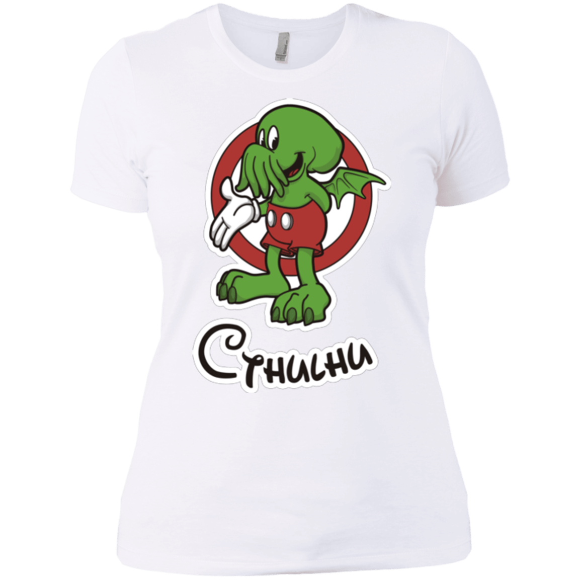 T-Shirts White / X-Small Cutethulhu Women's Premium T-Shirt