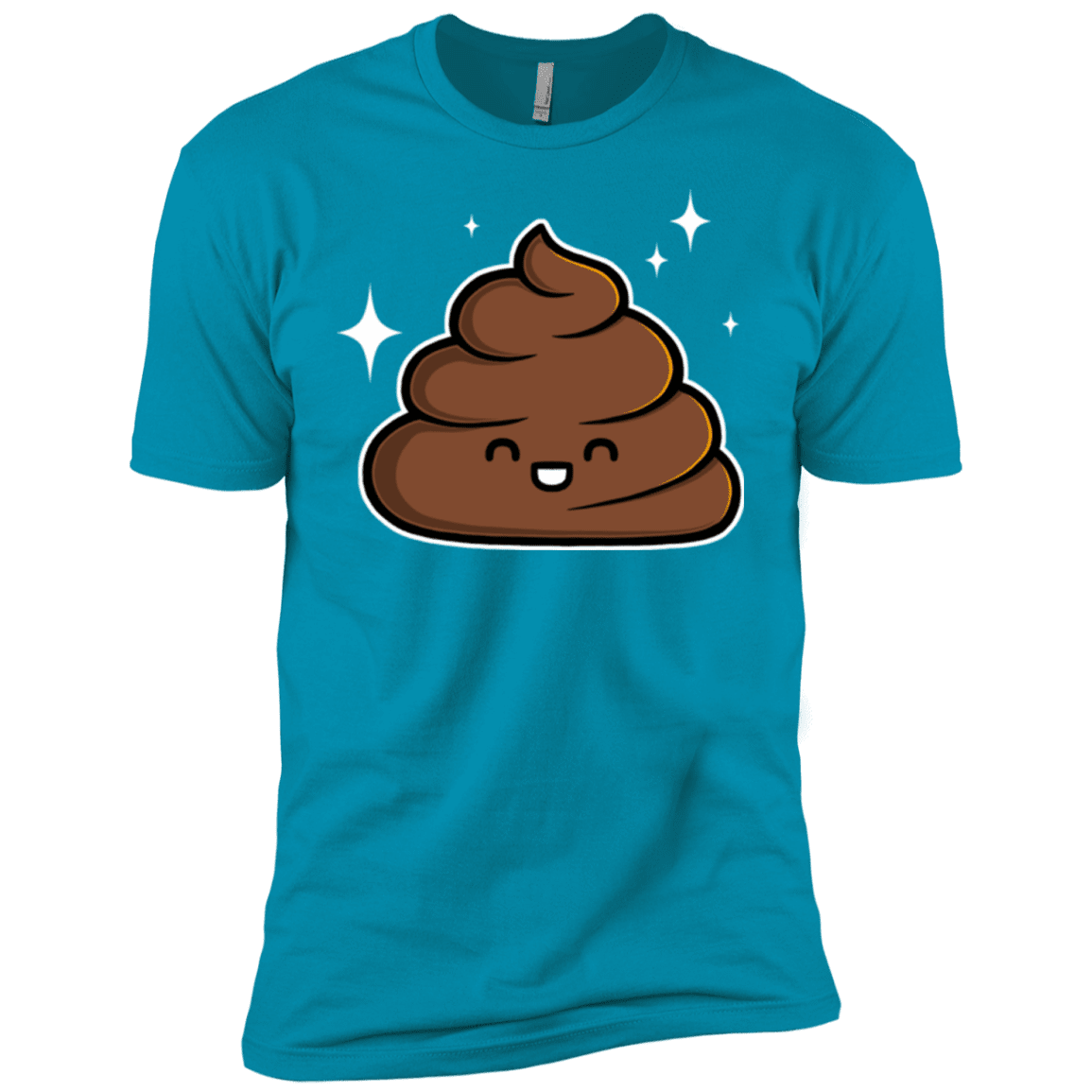 T-Shirts Turquoise / YXS Cutie Poop Boys Premium T-Shirt