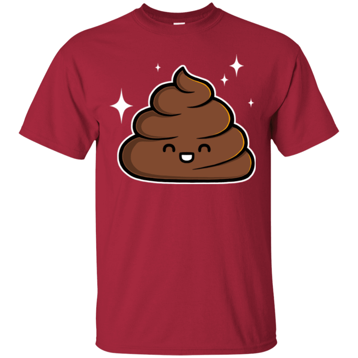 T-Shirts Cardinal / Small Cutie Poop T-Shirt