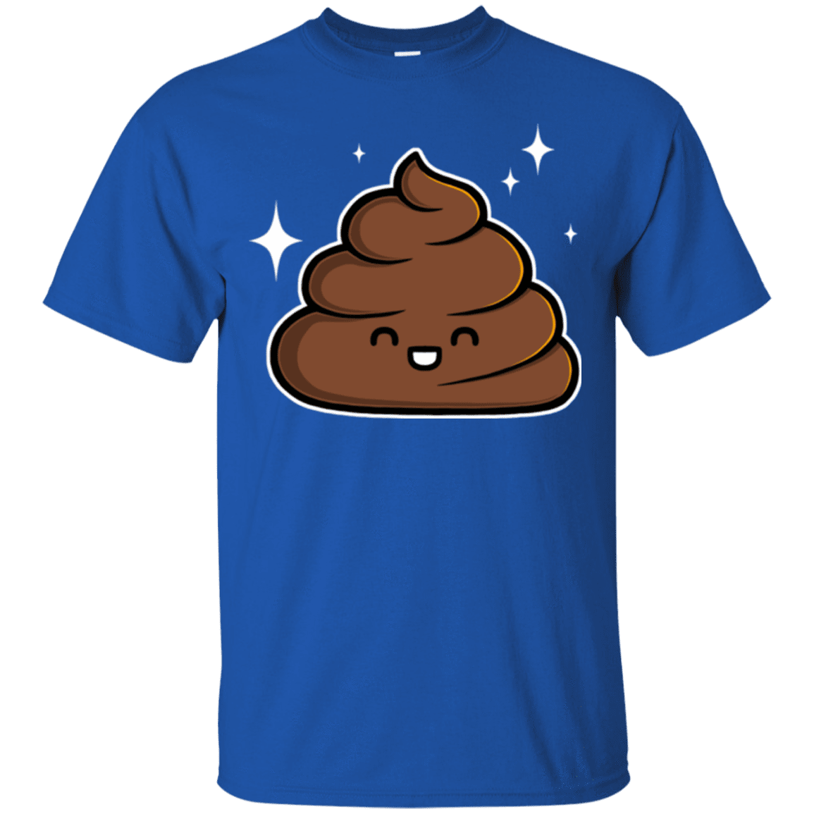 T-Shirts Royal / Small Cutie Poop T-Shirt