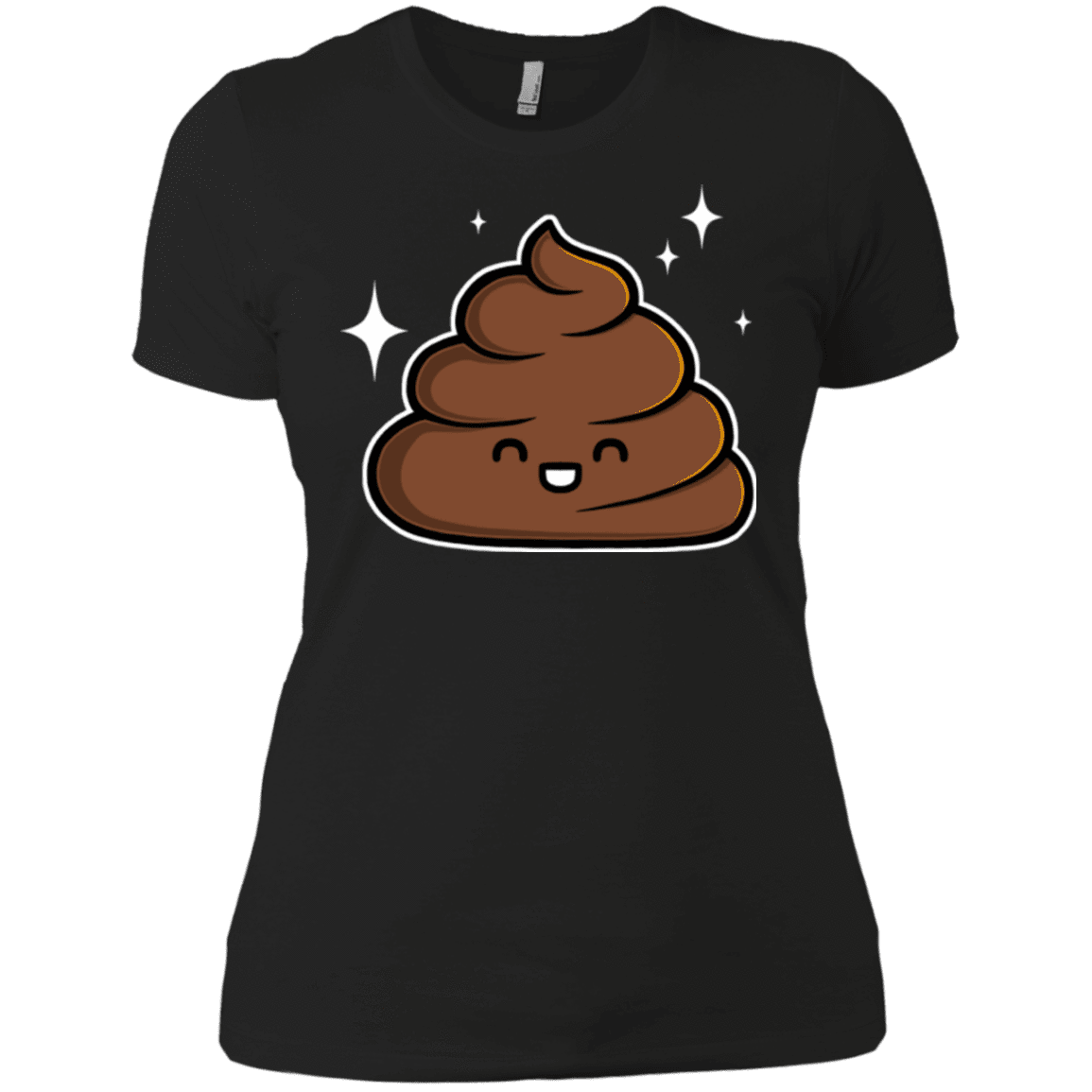 T-Shirts Black / X-Small Cutie Poop Women's Premium T-Shirt